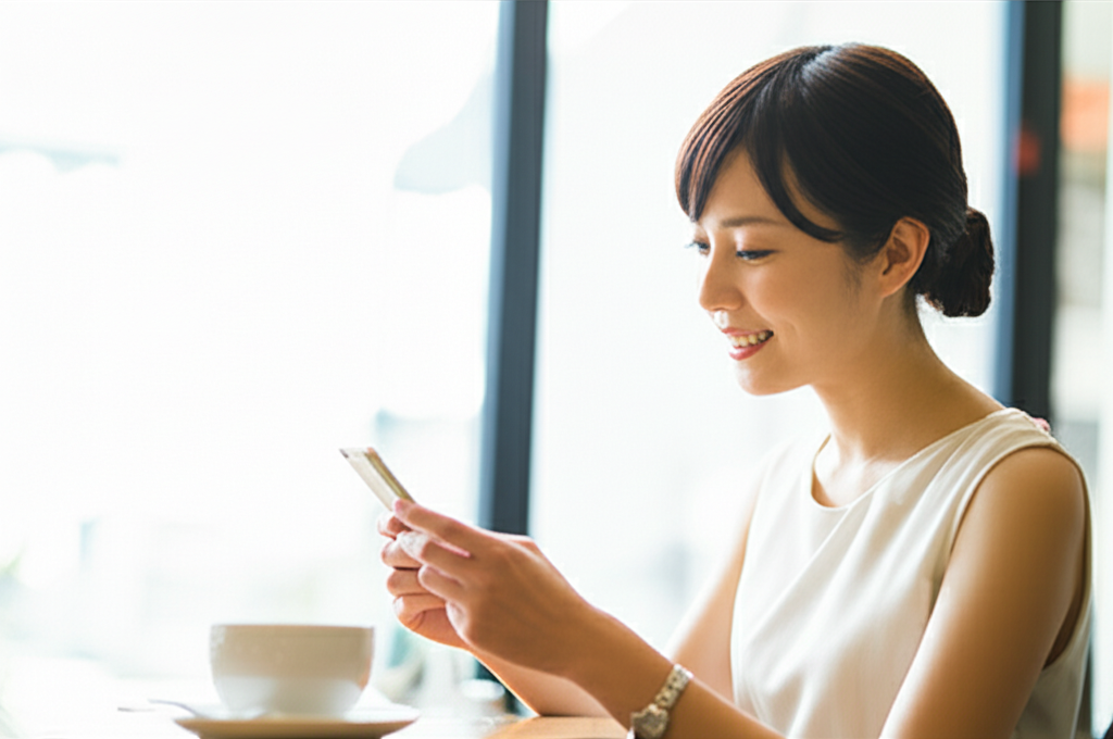 スマホで効率よく転職の情報を確認する若手社会人